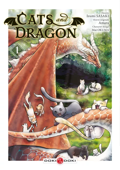Amara, Izumi Sasaki, Aurélie Lafosse-Marin: Cat and Dragon volume  1 (Paperback, Français language, Doki-Doki)
