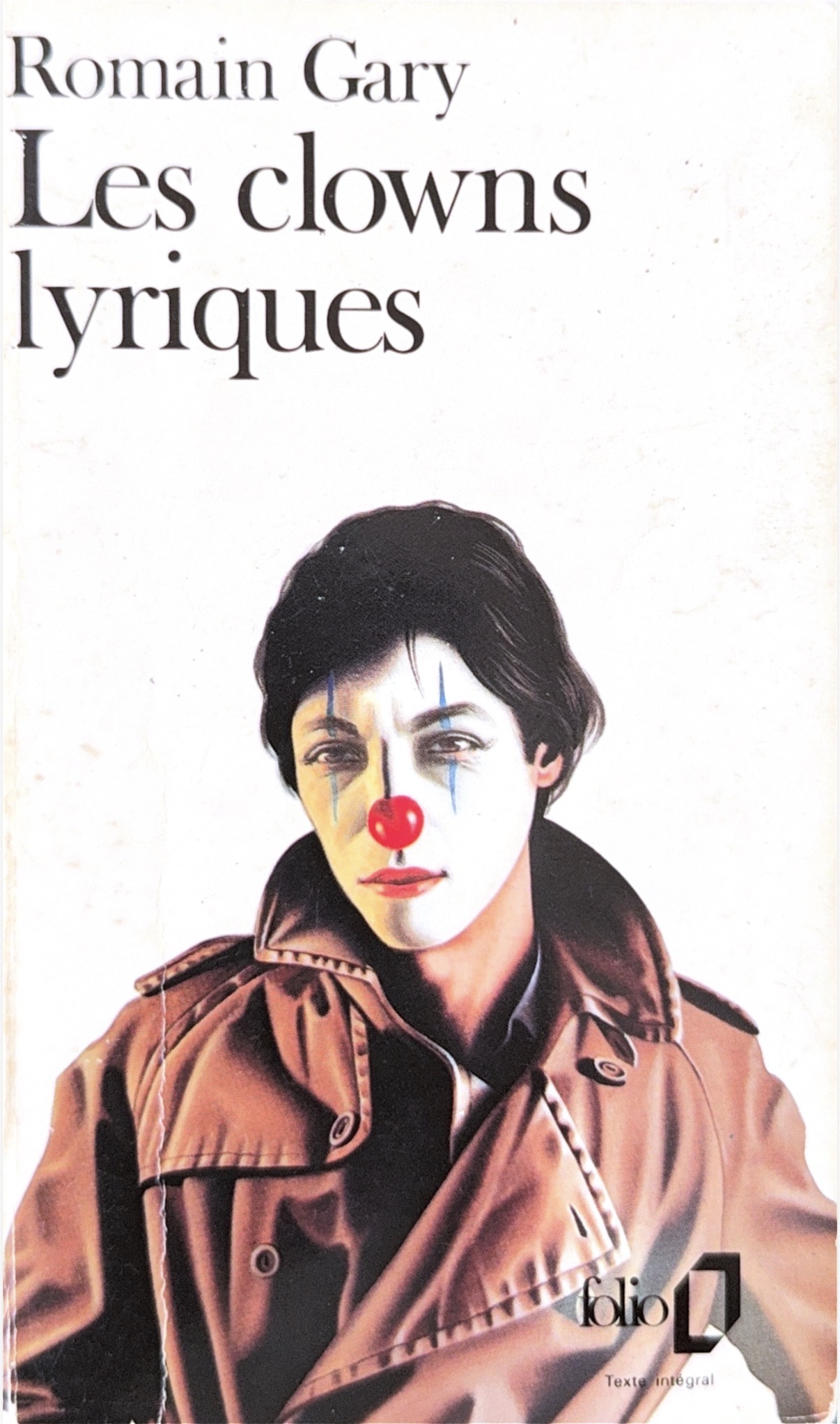 Romain Gary: les clowns lyriques (français language, 1989, Gallimard)
