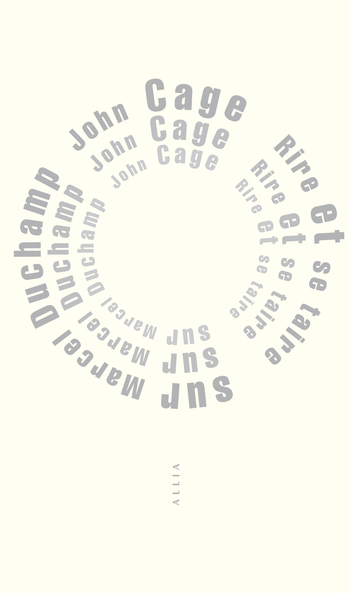 John Cage: Rire et se taire (french language, Allia)