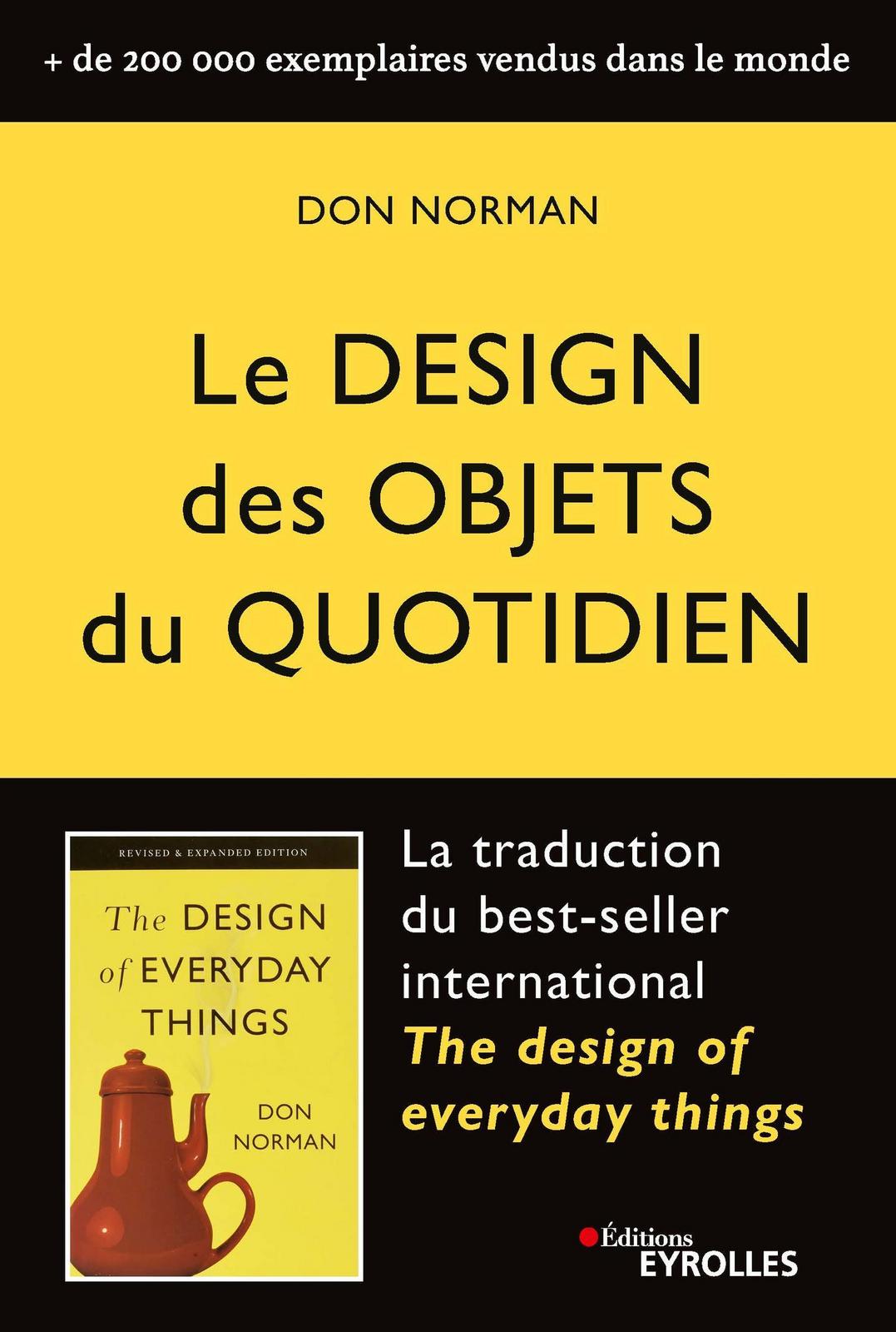 Donald A. Norman: Le design des objets du quotidien (French language, 2020, Eyrolles)