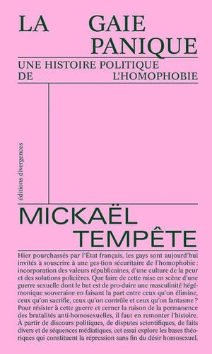 Mickaël Tempête: La gaie panique (Paperback, French language, 2024, Divergences)