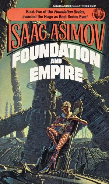 Isaac Asimov: Foundation and Empire (American English language, 1989, Ballantine)