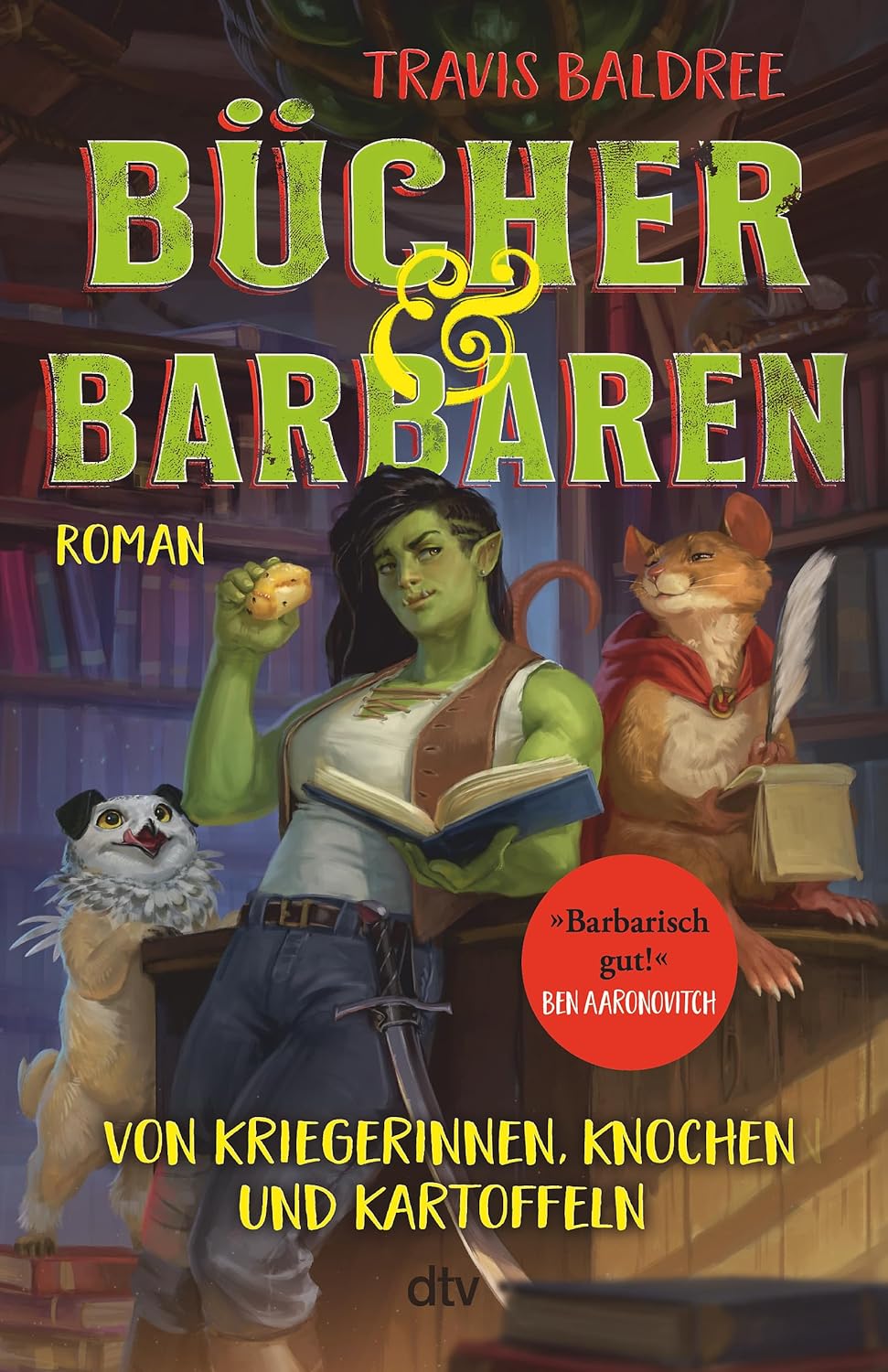 Travis Baldree: Bücher und Barbaren (Paperback, Deutsch language, 2024, dtv)