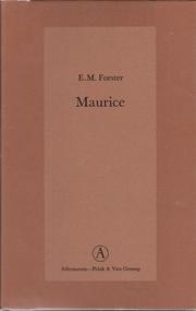 Edward Morgan Forster: Maurice (Dutch language, 1978, Athenaeum-Polak & Van Gennep)