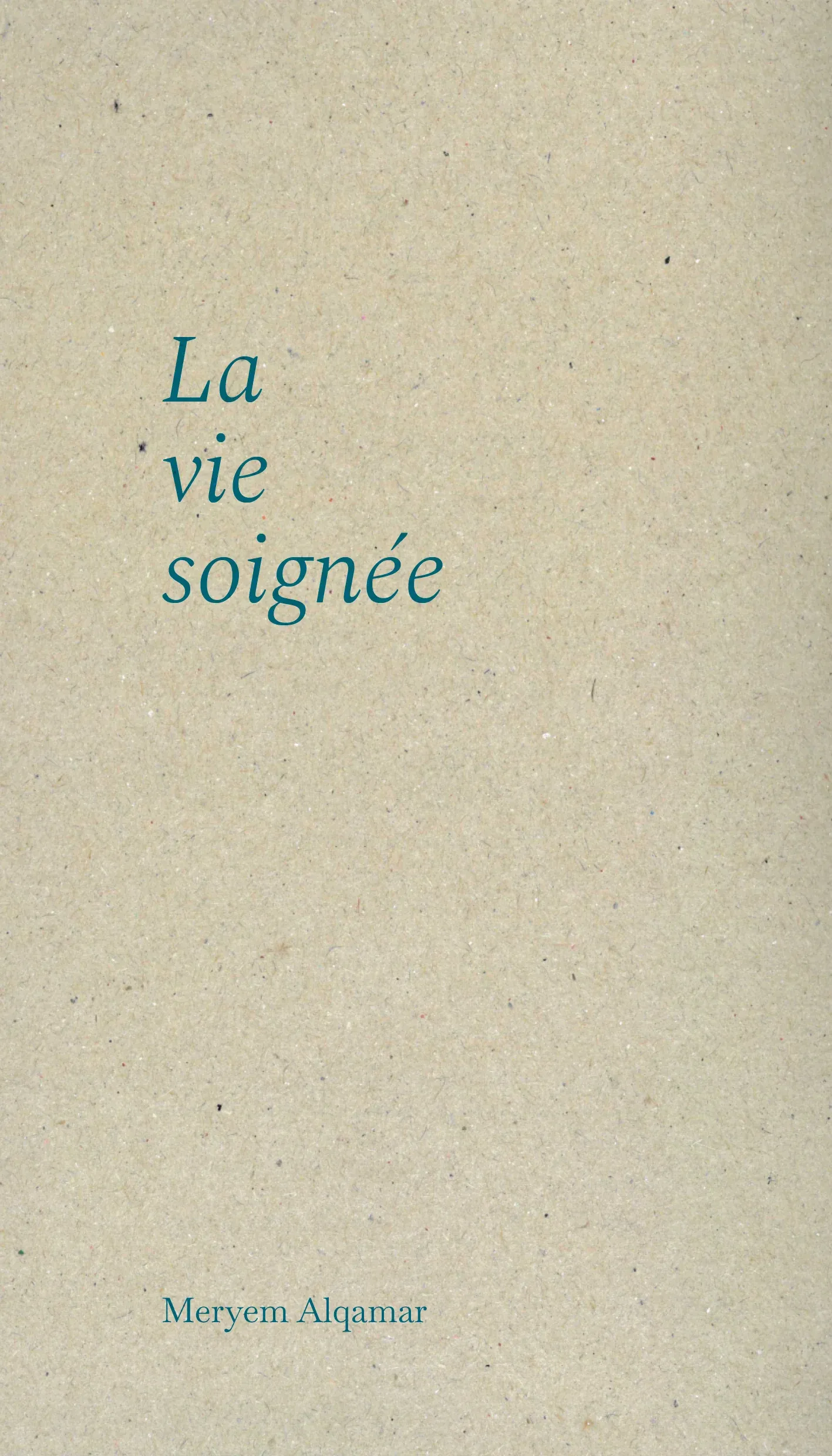 Meryem Alqamar: La vie soignée (Editions du commun)